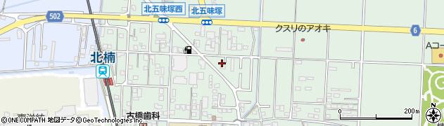 三重県四日市市楠町北五味塚2012周辺の地図