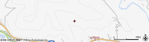 静岡県伊豆市上船原周辺の地図