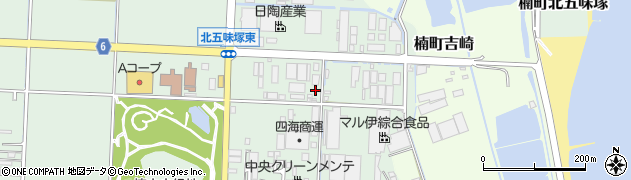 三重県四日市市楠町北五味塚1435周辺の地図