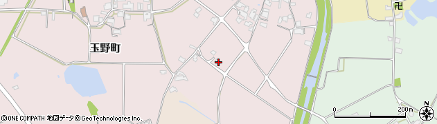 兵庫県加西市玉野町706周辺の地図
