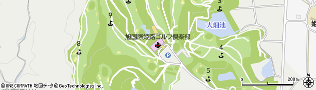 旭・国際姫路ゴルフ倶楽部　コース管理事務所周辺の地図