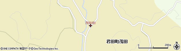 茂田(宮)周辺の地図