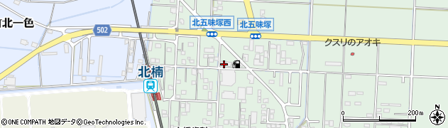 三重県四日市市楠町北五味塚1972-155周辺の地図