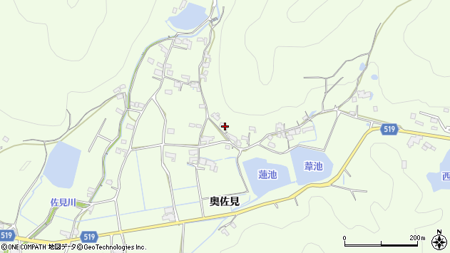 〒679-4223 兵庫県姫路市林田町奥佐見の地図