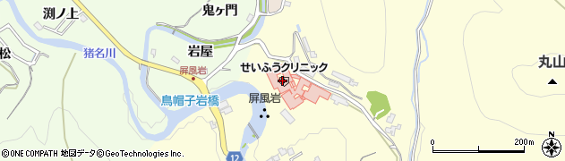 せいふう猪名川周辺の地図