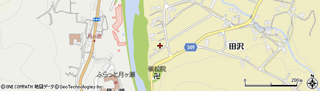 静岡県伊豆市田沢134周辺の地図