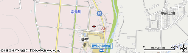 兵庫県姫路市夢前町菅生澗958-6周辺の地図