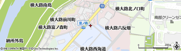 キャタピラーウエストジャパン株式会社　京都営業所周辺の地図