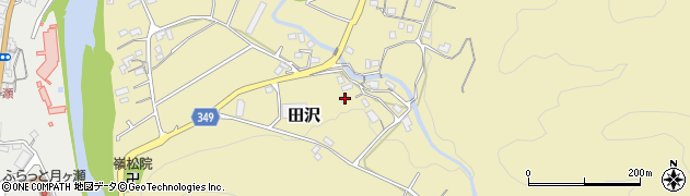 静岡県伊豆市田沢546周辺の地図