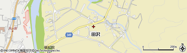 静岡県伊豆市田沢530周辺の地図