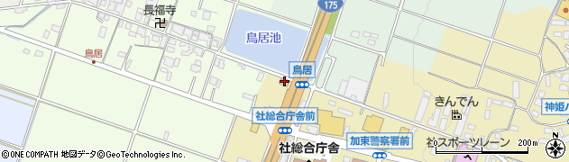 セブンイレブン社町社店周辺の地図