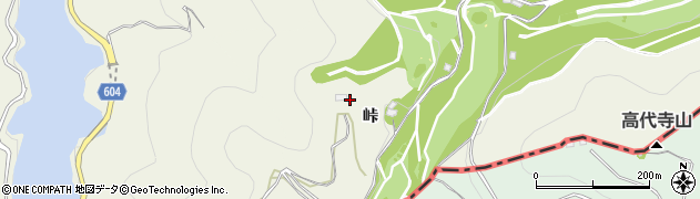 兵庫県川西市横路（峠）周辺の地図