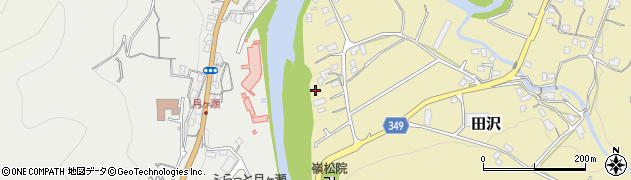静岡県伊豆市田沢144周辺の地図
