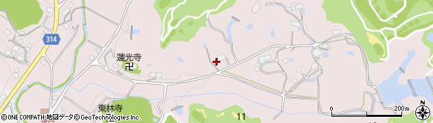 兵庫県三木市吉川町冨岡820周辺の地図