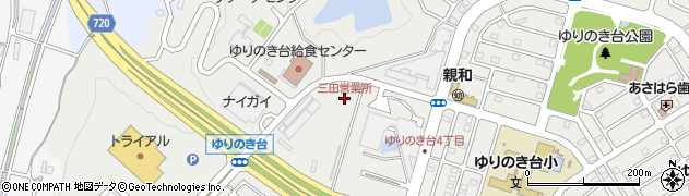 三田営業所周辺の地図