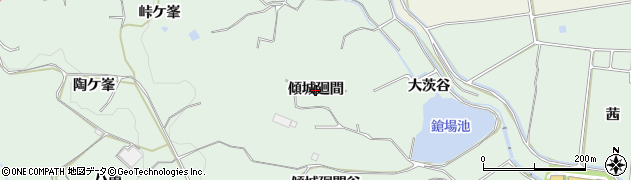 愛知県阿久比町（知多郡）植大（傾城廻間）周辺の地図