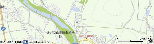 兵庫県姫路市林田町八幡727周辺の地図