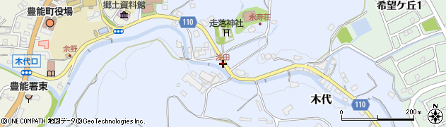 浅田周辺の地図