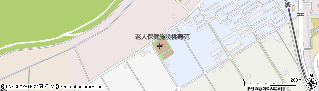 特定医療法人 桃仁会 老人保健施設 桃寿苑周辺の地図
