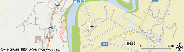 静岡県伊豆市田沢194周辺の地図