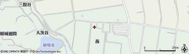 愛知県阿久比町（知多郡）植大（茜）周辺の地図