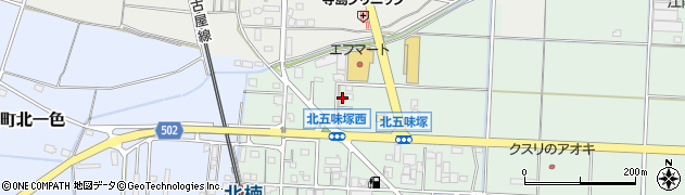 三重県四日市市楠町北五味塚1941-2周辺の地図