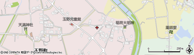 兵庫県加西市玉野町567周辺の地図