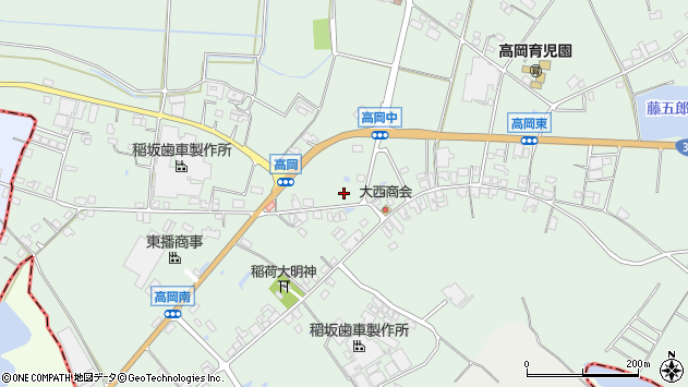 〒679-0222 兵庫県加東市高岡の地図