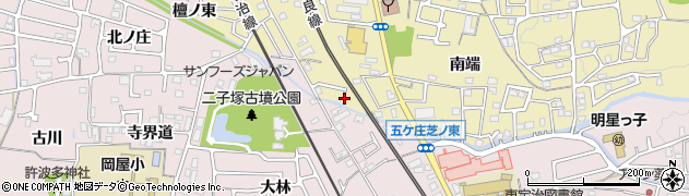 京都府宇治市木幡南端28周辺の地図