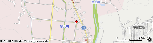 兵庫県姫路市夢前町菅生澗989周辺の地図