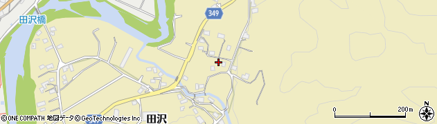 静岡県伊豆市田沢494周辺の地図