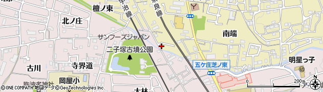 京都府宇治市木幡南端24周辺の地図