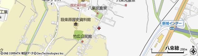 愛知県新城市八束穂984周辺の地図