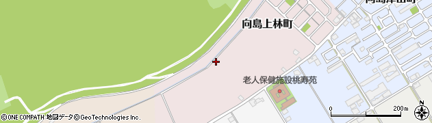京都府京都市伏見区向島上林町周辺の地図