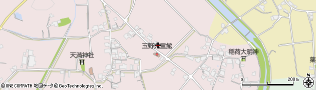 兵庫県加西市玉野町525周辺の地図