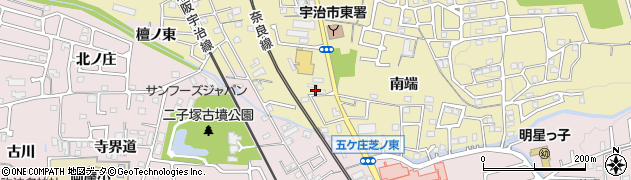 京都府宇治市木幡南端12周辺の地図