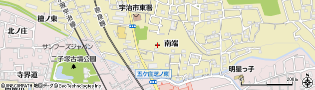 京都府宇治市木幡（南端）周辺の地図