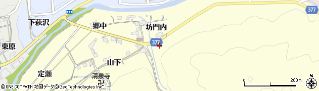 愛知県岡崎市細光町周辺の地図