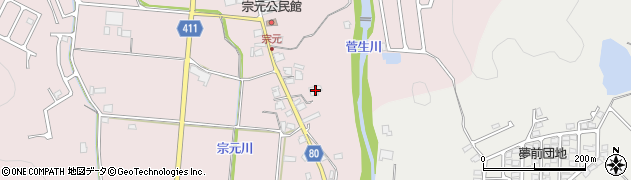 兵庫県姫路市夢前町菅生澗976周辺の地図