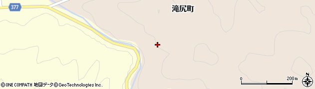愛知県岡崎市滝尻町（向裏）周辺の地図