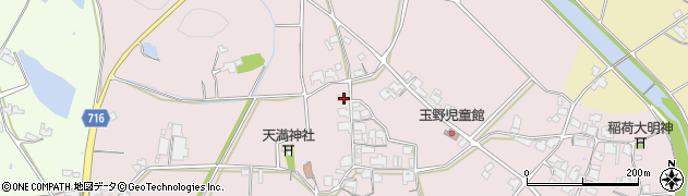 兵庫県加西市玉野町833周辺の地図