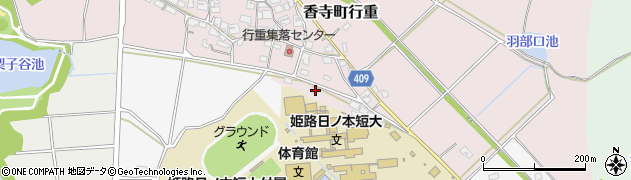 兵庫県姫路市香寺町行重49周辺の地図