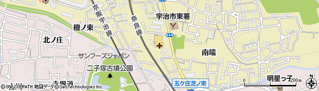 京都府宇治市木幡南端10周辺の地図