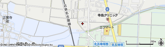 三重県四日市市楠町小倉394周辺の地図