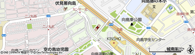 京都向島四ツ谷池郵便局 ＡＴＭ周辺の地図