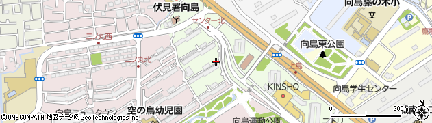 京都府京都市伏見区向島四ツ谷池周辺の地図