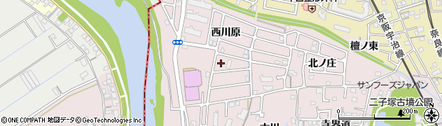 西川原児童公園周辺の地図