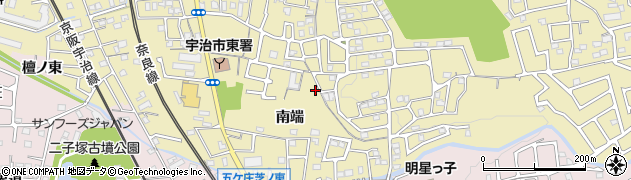 京都府宇治市木幡南端1周辺の地図