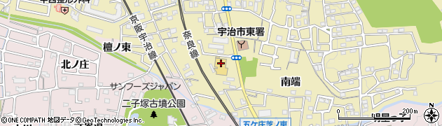 京都府宇治市木幡南端9周辺の地図