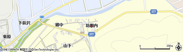 愛知県岡崎市細光町（坊門内）周辺の地図
